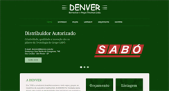 Desktop Screenshot of denver.com.br