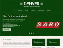 Tablet Screenshot of denver.com.br