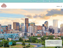 Tablet Screenshot of denver.org